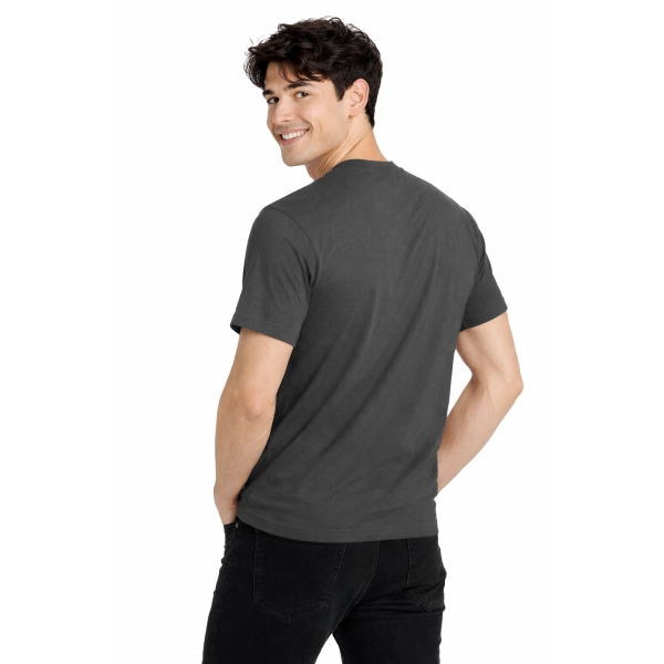 T-shirt męski PREMIUM z krótkim rękawem grafitowy 100% bawełna 190g roz. XXL